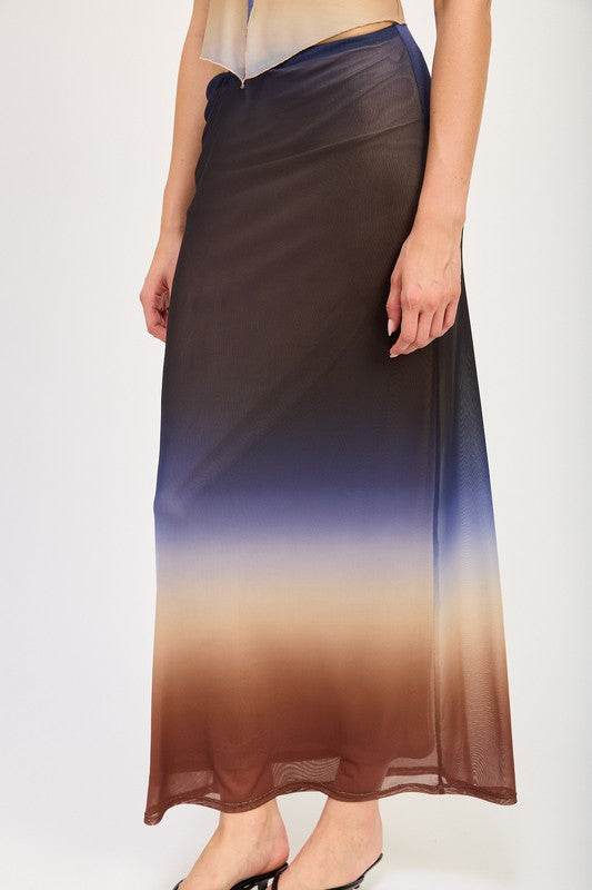 OMBRE MESH SKIRT - Shop Style & More | Fresh Looks, Everyday Deals & Free Shipping