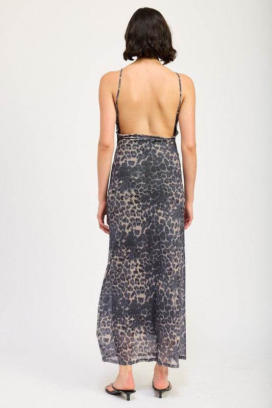 SLIGHT COWL MAXI DRESS WITH OPEN BACK - Shop Style & More | Fresh Looks, Everyday Deals & Free Shipping