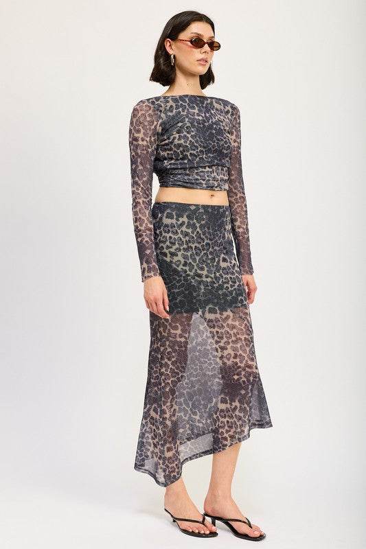 PRINTED MERMAID MAXI SKIRT - Shop Style & More | Fresh Looks, Everyday Deals & Free Shipping