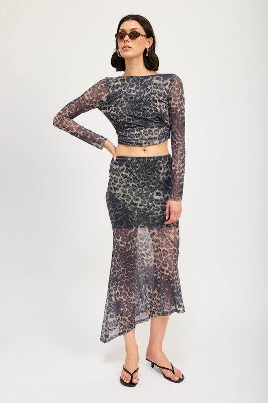 PRINTED MERMAID MAXI SKIRT - Shop Style & More | Fresh Looks, Everyday Deals & Free Shipping