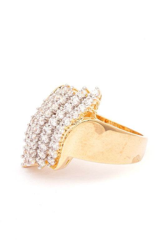 Size 11 Crystal Iconic Ring - Shop Style & More | Fresh Looks, Everyday Deals & Free Shipping