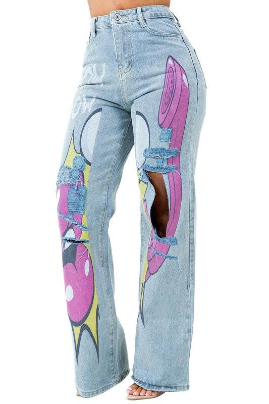 WOMEN FASHION DENIM PANTS - Shop Style & More | Fresh Looks, Everyday Deals & Free Shipping