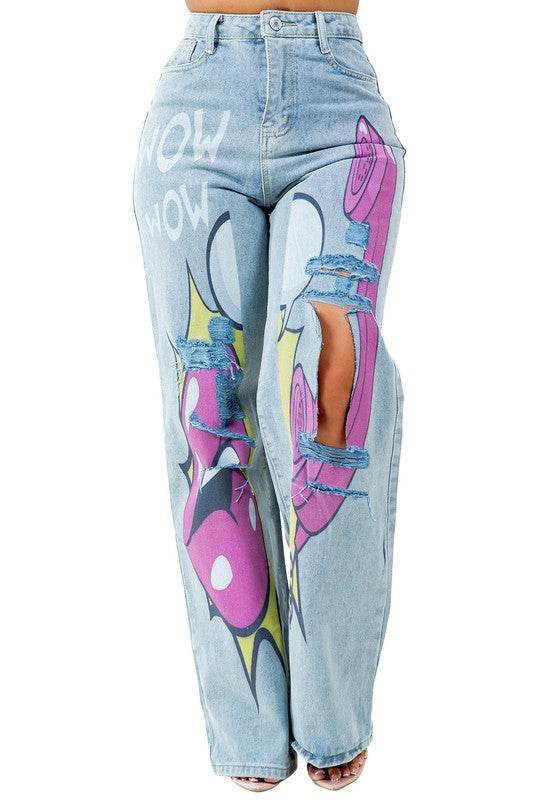 WOMEN FASHION DENIM PANTS - Shop Style & More | Fresh Looks, Everyday Deals & Free Shipping