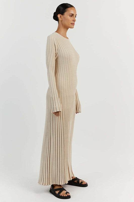 WOMEN FASHION KNITWEAR LONG MAXI DRESS - Shop Style & More | Fresh Looks, Everyday Deals & Free Shipping