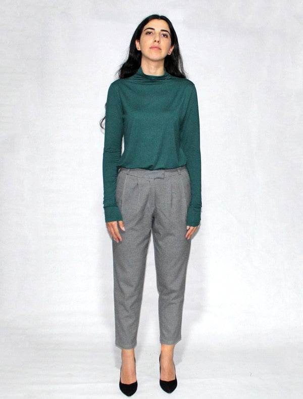 Trouser high waist dropped pants Extra SOFT - Shop Style & More | Fresh Looks, Everyday Deals & Free Shipping