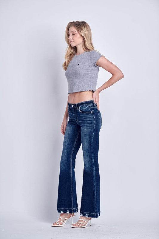 MID RISE STRETCH SUPER FLARE - Shop Style & More | Fresh Looks, Everyday Deals & Free Shipping