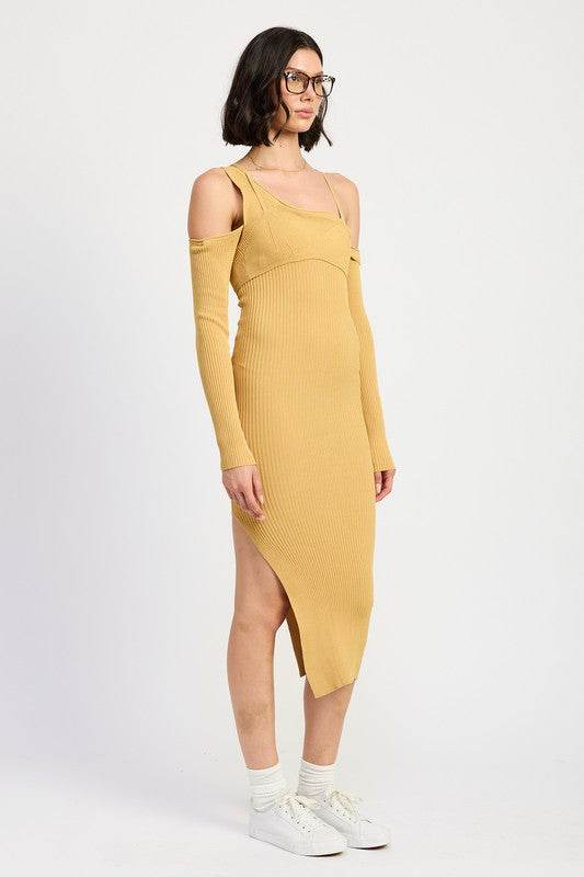 OFF SHOULDER LONG SLEEVE MAXI DRESS - Shop Style & More | Fresh Looks, Everyday Deals & Free Shipping