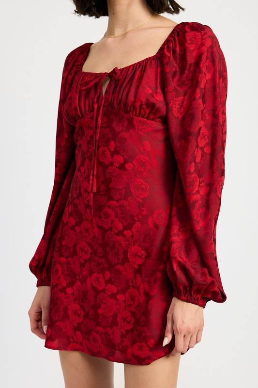 LONG SLEEVE LACE MINI DRESS - Shop Style & More | Fresh Looks, Everyday Deals & Free Shipping