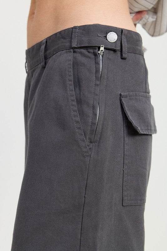 CARGO PANTS WITH POCKET DETAIL - Shop Style & More | Fresh Looks, Everyday Deals & Free Shipping