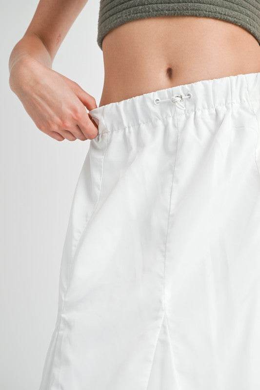 PARACHUTE BUBBLE MIDI SKIRT - Shop Style & More | Fresh Looks, Everyday Deals & Free Shipping