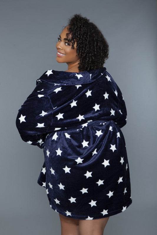 Kaylee Robe Star Print - Shop Style & More | Fresh Looks, Everyday Deals & Free Shipping