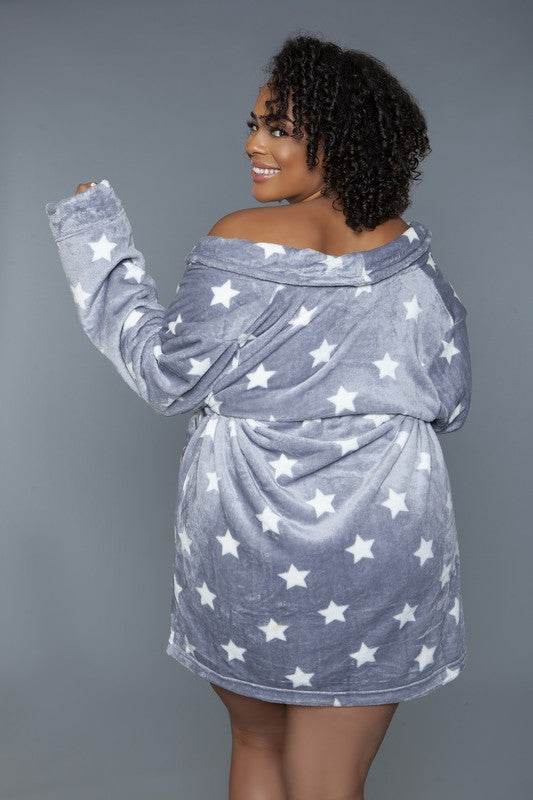 Kaylee Robe Star Print - Shop Style & More | Fresh Looks, Everyday Deals & Free Shipping