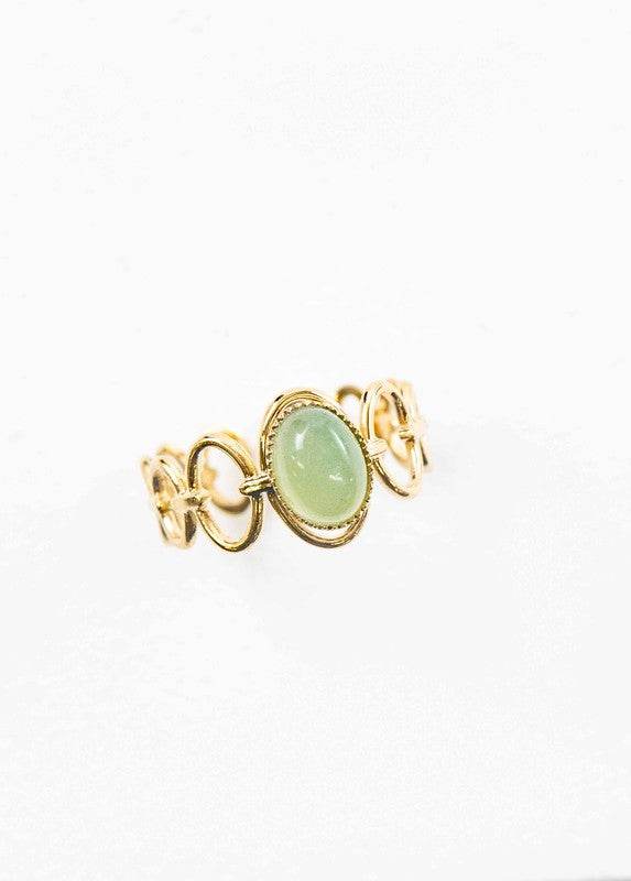 Seafoam Adjustable Ring - Shop Style & More | Fresh Looks, Everyday Deals & Free Shipping