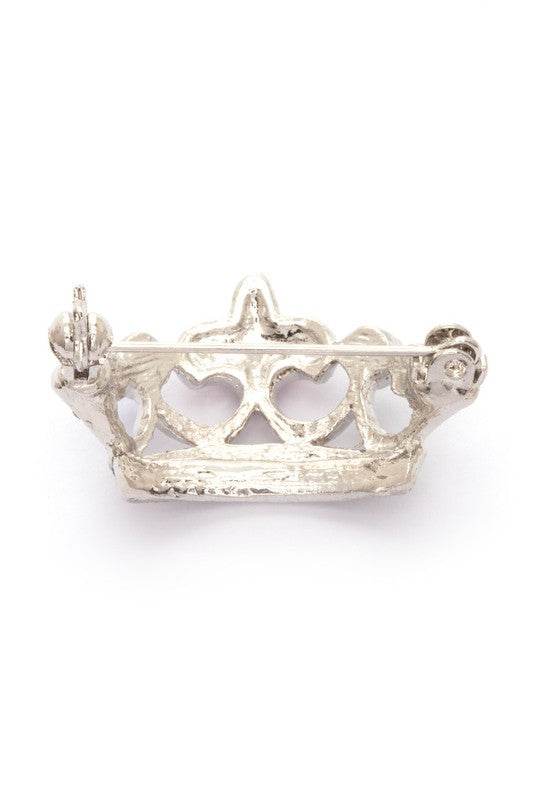 Crystal Crown Brooch - Shop Style & More | Fresh Looks, Everyday Deals & Free Shipping