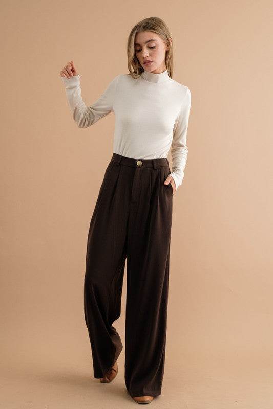 HIGHT WAIST WIDE PANTS - Shop Style & More | Fresh Looks, Everyday Deals & Free Shipping