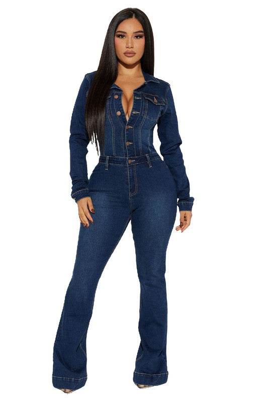 WOMEN DENIM SEXY JUMPSUIT - Shop Style & More | Fresh Looks, Everyday Deals & Free Shipping