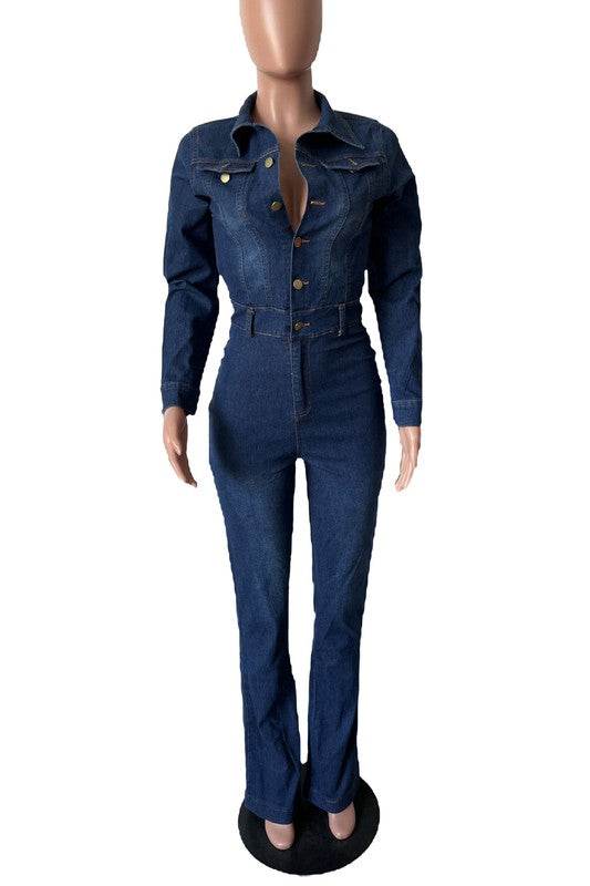 WOMEN DENIM SEXY JUMPSUIT - Shop Style & More | Fresh Looks, Everyday Deals & Free Shipping