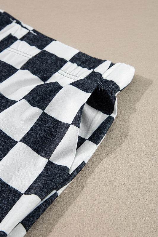 Checkered High Rise Flared Pants - Shop Style & More | Fresh Looks, Everyday Deals & Free Shipping