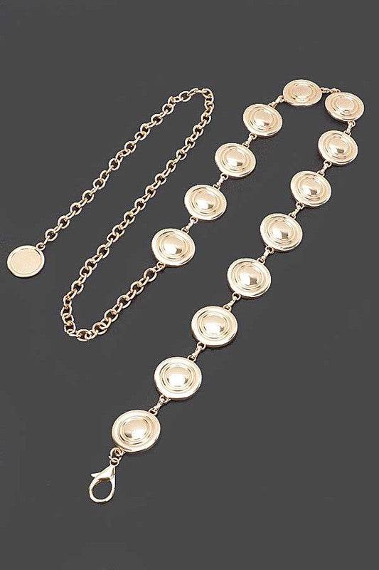 Metal Disk Fashion Chain Belt - Shop Style & More | Fresh Looks, Everyday Deals & Free Shipping