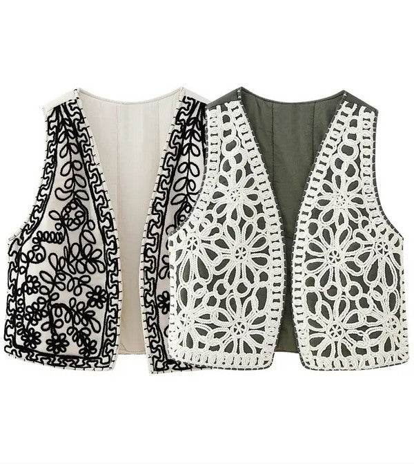 Crochet front vest - Shop Style & More | Fresh Looks, Everyday Deals & Free Shipping