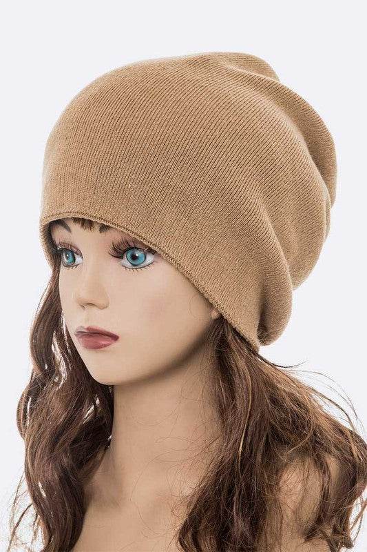 Double Layer Soft Convertible Beanie - Shop Style & More | Fresh Looks, Everyday Deals & Free Shipping