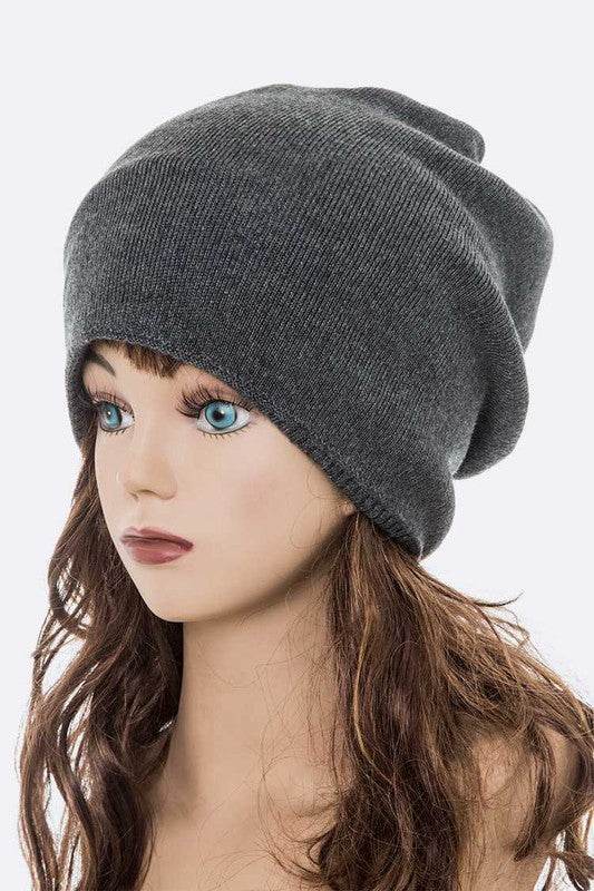 Double Layer Soft Convertible Beanie - Shop Style & More | Fresh Looks, Everyday Deals & Free Shipping