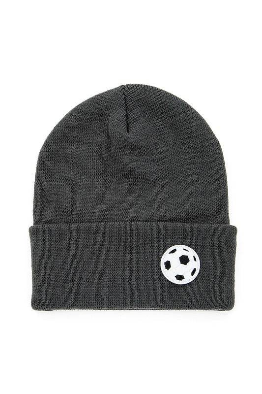 Soccer Patch Unisex Winter Beanie - Shop Style & More | Fresh Looks, Everyday Deals & Free Shipping