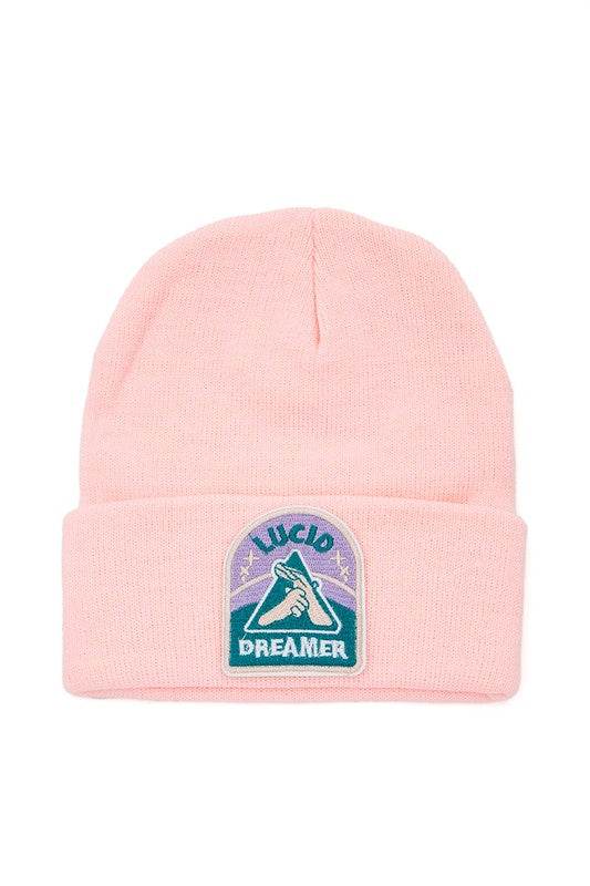 Lucid Dreamer Patch Unisex Knitted Beanie - Shop Style & More | Fresh Looks, Everyday Deals & Free Shipping