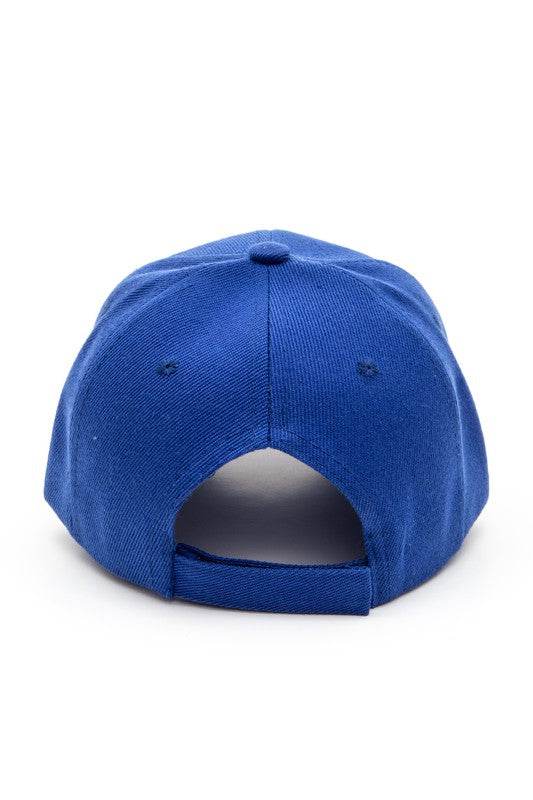 Chenille Baseball Patch Blue Cap - Shop Style & More | Fresh Looks, Everyday Deals & Free Shipping