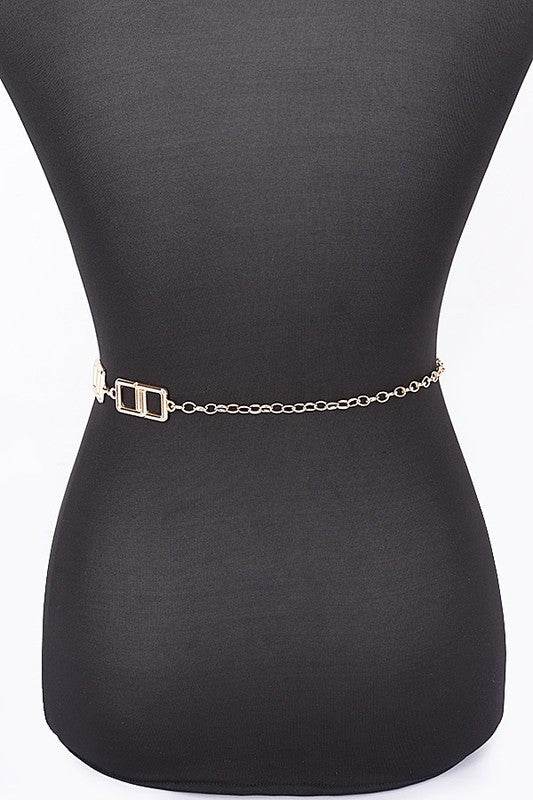 Station Square Link Fashion Chain Belt - Shop Style & More | Fresh Looks, Everyday Deals & Free Shipping