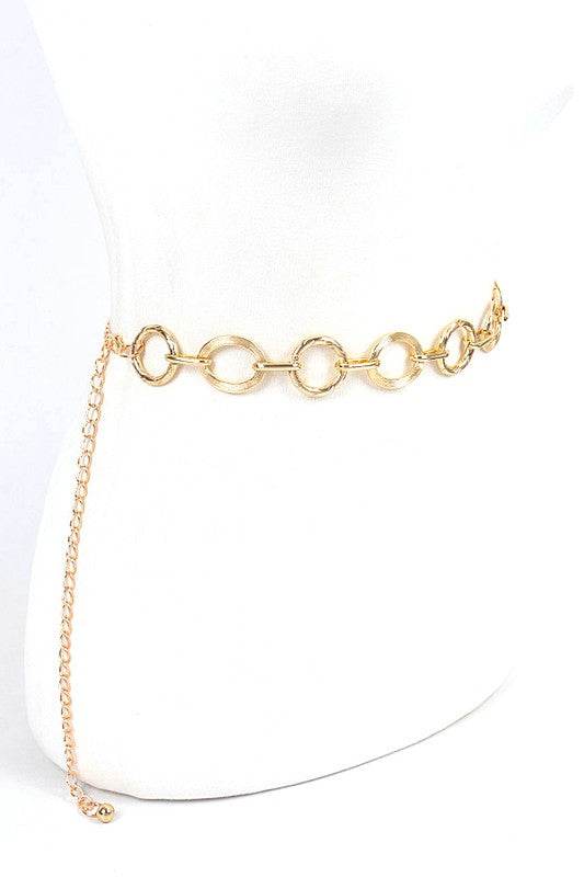 Mix Ring Station Fashion Chain Belt - Shop Style & More | Fresh Looks, Everyday Deals & Free Shipping