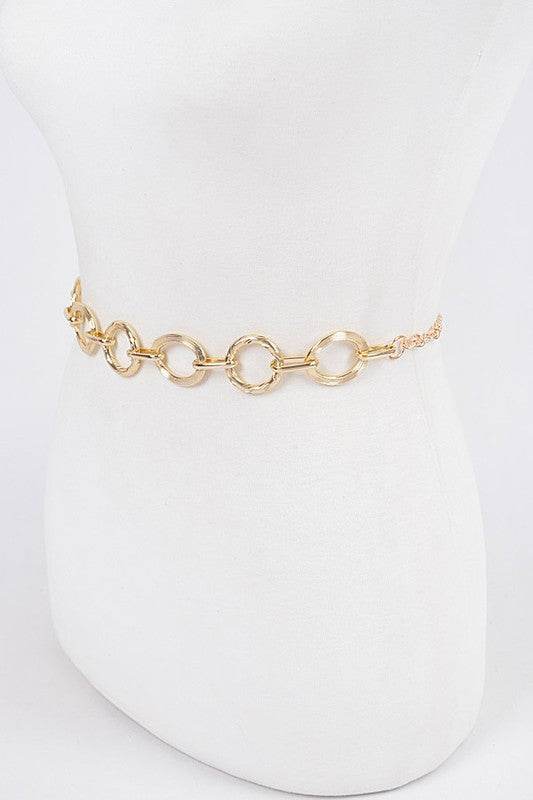 Mix Ring Station Fashion Chain Belt - Shop Style & More | Fresh Looks, Everyday Deals & Free Shipping