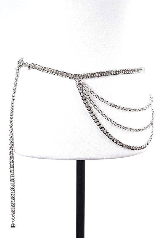 Mix Texture Layered Chain Belt - Shop Style & More | Fresh Looks, Everyday Deals & Free Shipping