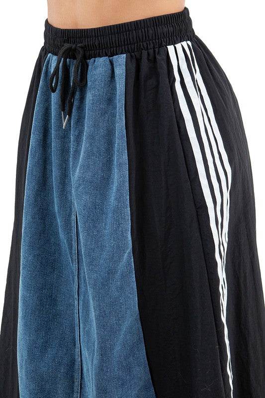 WOMEN FASHION DENIM LONG MAXI SKIRT - Shop Style & More | Fresh Looks, Everyday Deals & Free Shipping