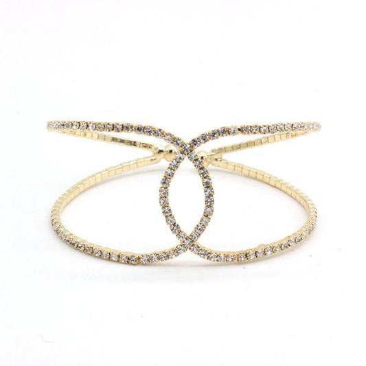 RHINESTONE BUTTERFLY CUFF - Shop Style & More | Fresh Looks, Everyday Deals & Free Shipping