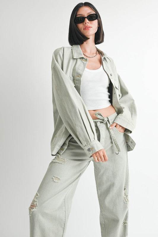 OVERSIZED DENIM JACKET - Shop Style & More | Fresh Looks, Everyday Deals & Free Shipping