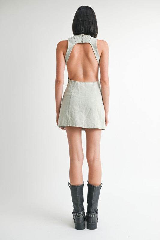 BODYCON MINI DRESS WITH BACK CUTOUT - Shop Style & More | Fresh Looks, Everyday Deals & Free Shipping