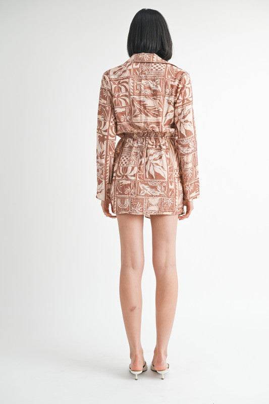 WRAPPED BUTTON UP MINI DRESS - Shop Style & More | Fresh Looks, Everyday Deals & Free Shipping
