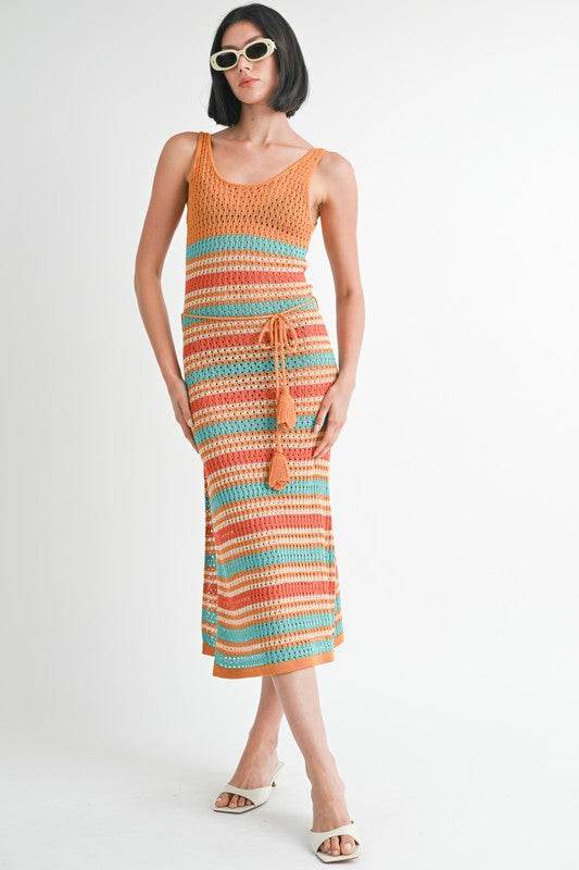 SCOOP NECK CROCHET MAXI DRESS - Shop Style & More | Fresh Looks, Everyday Deals & Free Shipping