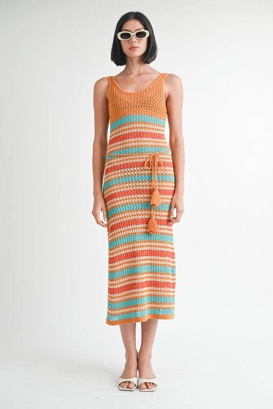 SCOOP NECK CROCHET MAXI DRESS - Shop Style & More | Fresh Looks, Everyday Deals & Free Shipping