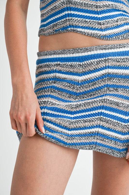 MINI KNIT CHEVRON SKIRT - Shop Style & More | Fresh Looks, Everyday Deals & Free Shipping