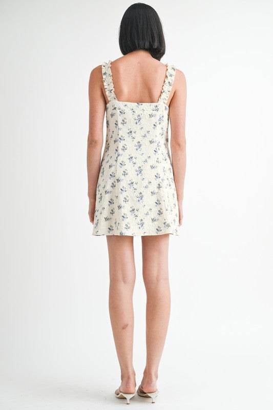 MINI RUFFLE BOW TIE DRESS - Shop Style & More | Fresh Looks, Everyday Deals & Free Shipping