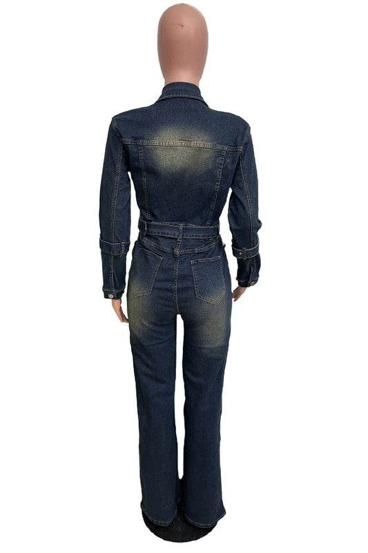 WOMEN FASHION DENIM JUMPSUIT - Shop Style & More | Fresh Looks, Everyday Deals & Free Shipping