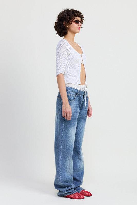 LOW RISE DENIM JEAN - Shop Style & More | Fresh Looks, Everyday Deals & Free Shipping