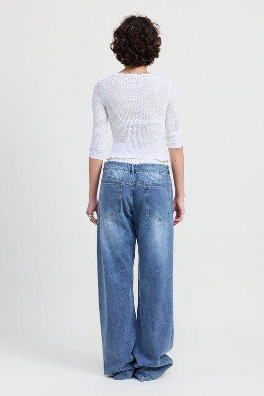 LOW RISE DENIM JEAN - Shop Style & More | Fresh Looks, Everyday Deals & Free Shipping