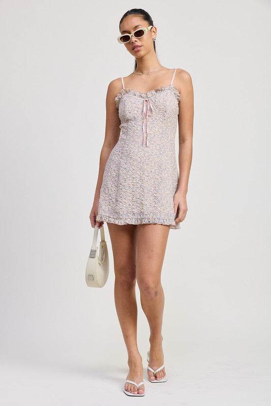 RUFFLE MINI FLORAL DRESS - Shop Style & More | Fresh Looks, Everyday Deals & Free Shipping