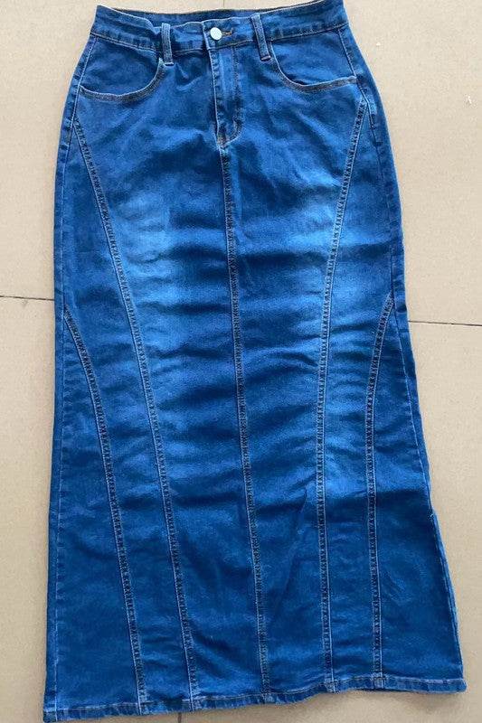 WOMEN FASHION DENIM MAXI SKIRTS - Shop Style & More | Fresh Looks, Everyday Deals & Free Shipping