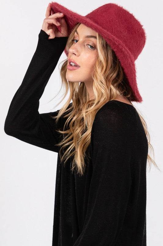 Fuzzy Winter Fedora Hat - Shop Style & More | Fresh Looks, Everyday Deals & Free Shipping