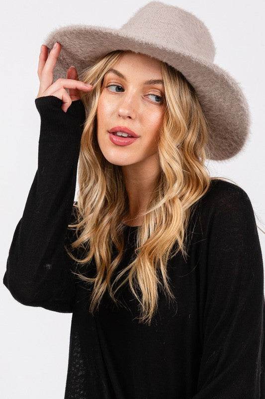 Fuzzy Winter Fedora Hat - Shop Style & More | Fresh Looks, Everyday Deals & Free Shipping