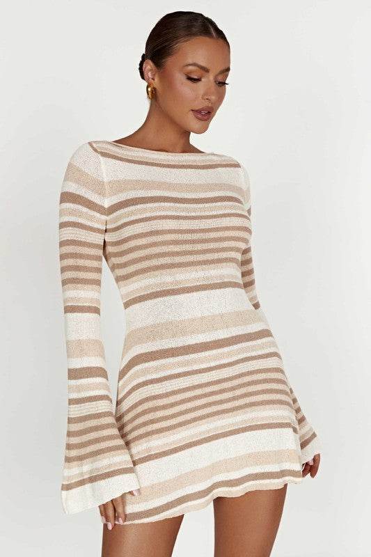 WOMEN FASHION KNIT MINI DRESS - Shop Style & More | Fresh Looks, Everyday Deals & Free Shipping